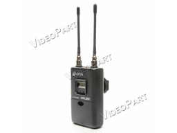 AZDEN-310UDR-CE, UHF vezetéknélküli diversity hangvevõegység LCD kijelzõvel - XLR / miniJack csatlakozó 