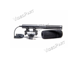 AZDEN SGM-990, puskamikrofon kapcsolható közeli vagy távoli érzékenységgel - 3,5mm Jack csatlakozó