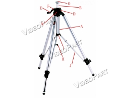 Manfrotto 117X profi 3 lábú állvány