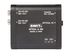 SWIT S-4606, száloptikáról SDI-ra konverter
