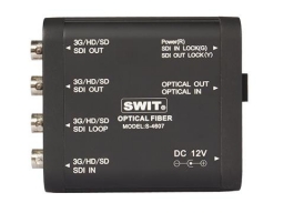 SWIT S-4607 kétirányú száloptika - SDI konverter