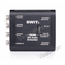 SWIT S-4610, SDI audio embedder