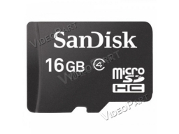 SANDISK 16GB  MicroSDHC kártya, Class 4