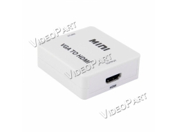 VGA-RÓL HDMI-re mini konverter