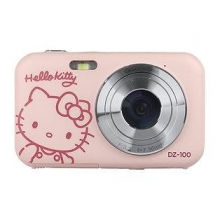 Yashica Hello Kitty DZ100 fényképezőgép rózsaszín, vagy fehér színben